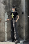 Windowsen wide -leg ski pants PS23P005 black